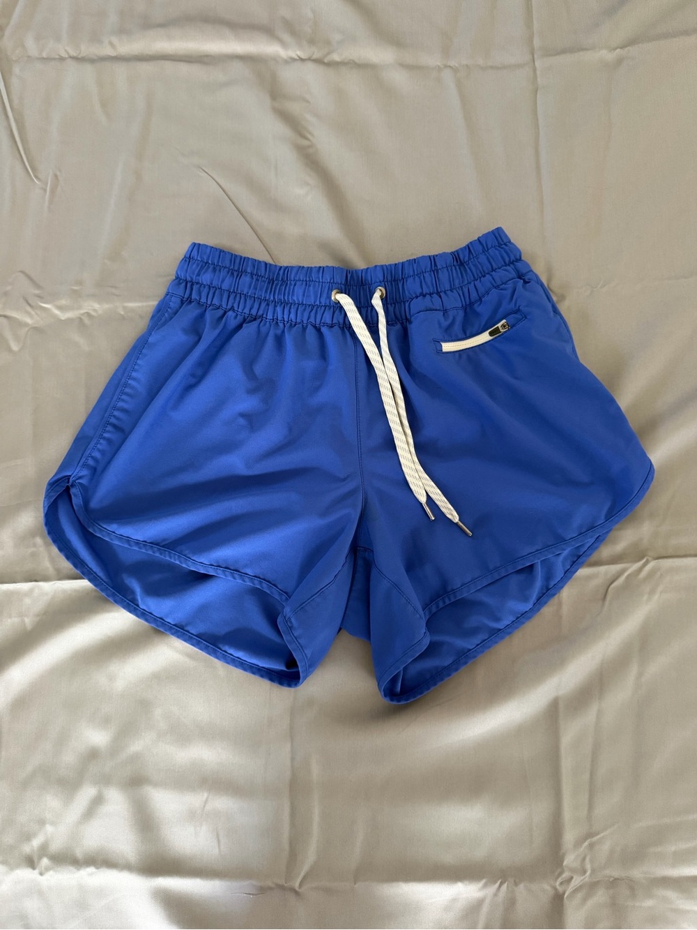 Vuori Blue Athletic Running Shorts